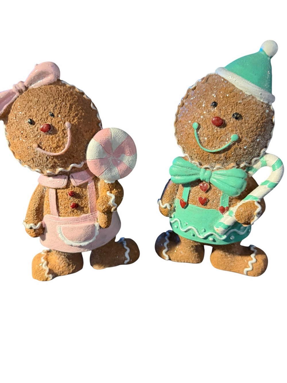 Gingerbread Couple Figurines set of 2
